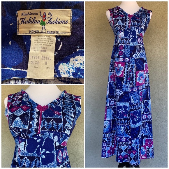 🌺 Vintage Hawaiian Wedding Honeymoon Set Dress Shirt - Picture 4 of 14